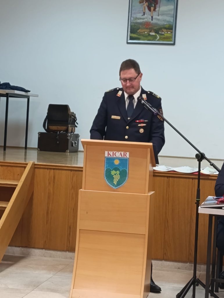 poveljnik PGD Kicar Vojsk Dušan